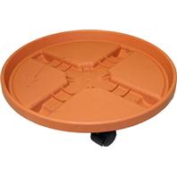 Bloem - Bloem Round Plant Caddy -Terra Cotta - 16 Inch Bloem - Bloem Round Plant Caddy -Terra Cotta - 16 Inch