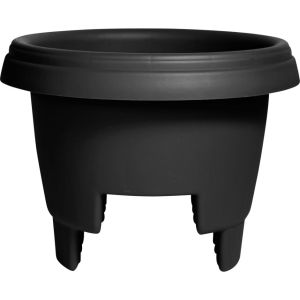 Bloem - Deck Rail Planter - Black - 24 Inch Bloem - Deck Rail Planter - Black - 24 Inch