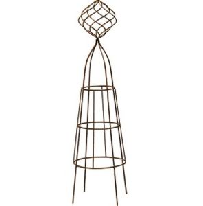 Deer Park Ironworks - Firecracker With Ball Topiary Deer Park Ironworks - Firecracker With Ball Topiary