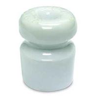 Woodstream Zareba - Zareba Single Groove Wood Post Ceramic Insulator-White-25 Pack Woodstream Zareba - Zareba Single Groove Wood Post Ceramic Insulator-White-25 Pack