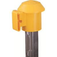Dare Products Inc-T Post Top R Safety Top & Electric Fence Insulator-Yellow-10 Pack Dare Products Inc-T Post Top R Safety Top & Electric Fence Insulator-Yellow-10 Pack
