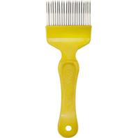 Miller Mfg - Little Giant Honey UncappInchesg Scratcher Fork - Yellow/Metal - Miller Mfg - Little Giant Honey UncappInchesg Scratcher Fork - Yellow/Metal -