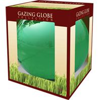 Alpine Corporation - Glass Gazing Globe-Green-10 Inch Alpine Corporation - Glass Gazing Globe-Green-10 Inch