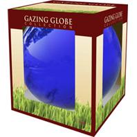 Alpine Corporation - Glass Gazing Globe-Blue-10 Inch Alpine Corporation - Glass Gazing Globe-Blue-10 Inch