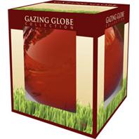 Alpine Corporation - Glass Gazing Globe-Red-10 Inch Alpine Corporation - Glass Gazing Globe-Red-10 Inch