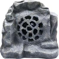 Alpine Corporation - Solar Bluetooth Enabled Rock Speaker-Gray-11 Inch Alpine Corporation - Solar Bluetooth Enabled Rock Speaker-Gray-11 Inch