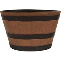 Southern Patio - Hdr Whiskey Barrel Planter - Natural Oak - 15.5 Inch Southern Patio - Hdr Whiskey Barrel Planter - Natural Oak - 15.5 Inch