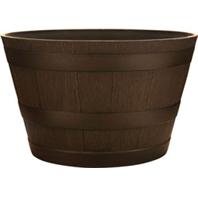 Southern Patio - Hdr Whiskey Barrel Planter - Kentucky Walnut - 22.5 Inch Southern Patio - Hdr Whiskey Barrel Planter - Kentucky Walnut - 22.5 Inch