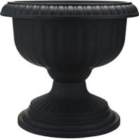 Southern Patio - Dynamic Design Ambassador Collection Grecian Urn - Black - 18 Inch Southern Patio - Dynamic Design Ambassador Collection Grecian Urn - Black - 18 Inch