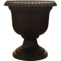Southern Patio - Dynamic Design Ambassador Collection Utopian Urn - Black - 14 Inch Southern Patio - Dynamic Design Ambassador Collection Utopian Urn - Black - 14 Inch