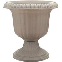 Southern Patio - Dynamic Design Ambassador Collection Utopian Urn - Stone - 14 Inch Southern Patio - Dynamic Design Ambassador Collection Utopian Urn - Stone - 14 Inch