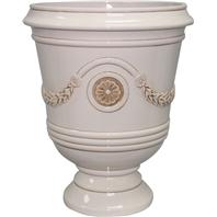 Southern Patio - Porter Urn - Ivory - 15.5 Inch Southern Patio - Porter Urn - Ivory - 15.5 Inch
