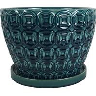 Southern Patio - Mayer Planter - Seafoam - 12 Inch Southern Patio - Mayer Planter - Seafoam - 12 Inch