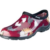 Principle Plastics Inc - Sloggers Womens Waterproof Comfort Shoe-Chicken Red-9 Principle Plastics Inc - Sloggers Womens Waterproof Comfort Shoe-Chicken Red-9