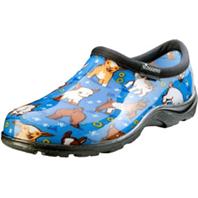 Principle Plastics - Womens Waterproof Garden Shoe-Blue Goat-10 Principle Plastics - Womens Waterproof Garden Shoe-Blue Goat-10