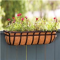 Panacea - Window Planter-Black-36 Inch Panacea - Window Planter-Black-36 Inch