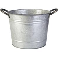 Panacea - Washtub Planter-Galvinized-8 Inch Panacea - Washtub Planter-Galvinized-8 Inch
