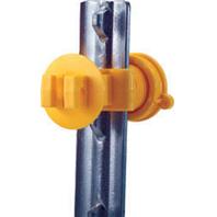 Dare Products Inc-Western Screw-Tight T-Post Insulator-Yellow-25 Pack Dare Products Inc-Western Screw-Tight T-Post Insulator-Yellow-25 Pack