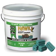 Motomco - Hawk All-Weather Bait Chunx Rat & Mouse Killer-9 Pound Motomco - Hawk All-Weather Bait Chunx Rat & Mouse Killer-9 Pound