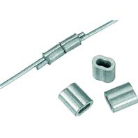Dare Products Inc-Crimp Sleeve For Wire-Silver-100 Pack Dare Products Inc-Crimp Sleeve For Wire-Silver-100 Pack