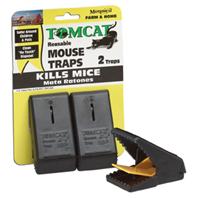 Motomco - Tomcat Reusable Mouse Traps-2 Pack Motomco - Tomcat Reusable Mouse Traps-2 Pack