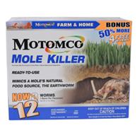 Motomco - Mole Killer Ready To Use Bonus Box-12 Worm Box Motomco - Mole Killer Ready To Use Bonus Box-12 Worm Box