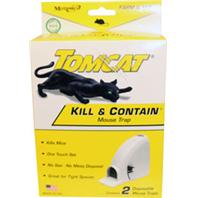 Motomco - Tomcat Kill & Contain Mouse Trap-White-2 Pack Motomco - Tomcat Kill & Contain Mouse Trap-White-2 Pack