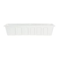 Novelty Mfg -Countryside Flowerbox Tray-White-18 Inch Novelty Mfg -Countryside Flowerbox Tray-White-18 Inch