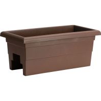 Novelty Mfg - Countryside Over The Rail Planter - Brown - 24 Inch Novelty Mfg - Countryside Over The Rail Planter - Brown - 24 Inch