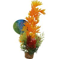 Blue Ribbon Pet Products - Color Burst Florals Large Brush Plants - Orange - Large Blue Ribbon Pet Products - Color Burst Florals Large Brush Plants - Orange - Large