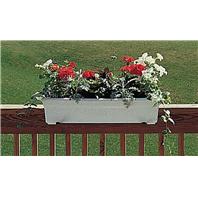 Novelty Mfg -Countryside Flowerbox-White-18 Inch Novelty Mfg -Countryside Flowerbox-White-18 Inch