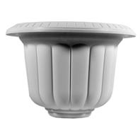 Novelty Mfg -Classic Urn Planter-White-19 Inch Novelty Mfg -Classic Urn Planter-White-19 Inch