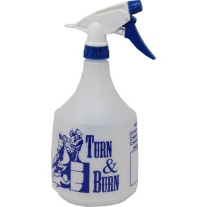 Tolco Corporation - Spray Bottle Equine Turn & Burn Imprint - Blue - 36 oz Tolco Corporation - Spray Bottle Equine Turn & Burn Imprint - Blue - 36 oz