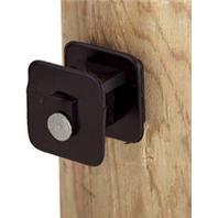 Dare Products Inc-Black Widow Insulator For Wood Post-Black-25 Pack Dare Products Inc-Black Widow Insulator For Wood Post-Black-25 Pack