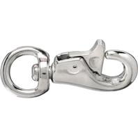 Henssgen Hardware - Snap Bull Panic Style Mallable Iron-Silver-7/8 X 4 In Henssgen Hardware - Snap Bull Panic Style Mallable Iron-Silver-7/8 X 4 In
