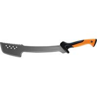 Fiskars - Cutting - Clearing Tool Garden Axe Machete With Sheath-Silver Fiskars - Cutting - Clearing Tool Garden Axe Machete With Sheath-Silver