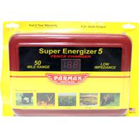 Parker Mccroy/Baygard - Parmak Super Energizer5 Fence Charger-Red-50 Mile Parker Mccroy/Baygard - Parmak Super Energizer5 Fence Charger-Red-50 Mile