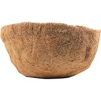 Panacea - Basket Shaped Coco Liner-Brown-20 Inch Panacea - Basket Shaped Coco Liner-Brown-20 Inch