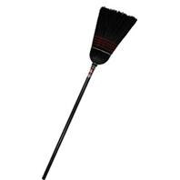Nexstep Commercial Products - Warehouse Black Corn & Rattan Broom - 14 Inch Nexstep Commercial Products - Warehouse Black Corn & Rattan Broom - 14 Inch