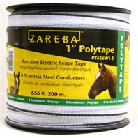 Woodstream Zareba - Zareba Poly Tape Roll-White-1 Inx200 Meters Woodstream Zareba - Zareba Poly Tape Roll-White-1 Inx200 Meters