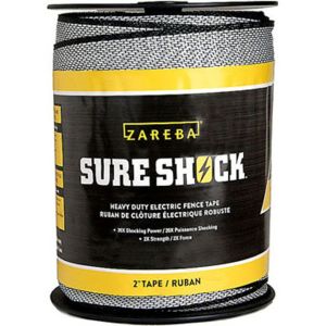 Woodstream Zareba - HD Tape 2 - Inch Sure Shock - 500 Foot Woodstream Zareba - HD Tape 2 - Inch Sure Shock - 500 Foot