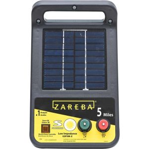 Woodstream Zareba - Zareba 5 - Mile Solar Energizer - Black - 5 Mile Woodstream Zareba - Zareba 5 - Mile Solar Energizer - Black - 5 Mile