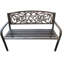 Ddi - Welcome Garden Bench - Bronze Ddi - Welcome Garden Bench - Bronze