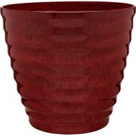 Southern Patio - Beehive Hdr Planter - Red - 14 Inch Southern Patio - Beehive Hdr Planter - Red - 14 Inch