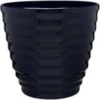 Southern Patio - Beehive Hdr Planter - Navy - 14 Inch Southern Patio - Beehive Hdr Planter - Navy - 14 Inch