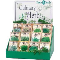 Page Seed - Page'S Premium Culinary Herb Counter Display - 250 Pc Page Seed - Page'S Premium Culinary Herb Counter Display - 250 Pc