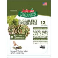 Jobes Company - Jobe'S Organics Succulent Spike Pouch - 12 Ct Jobes Company - Jobe'S Organics Succulent Spike Pouch - 12 Ct