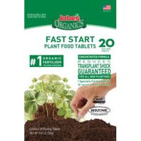 Jobes Company - Jobe'S Organics Fast Start Plant Food Tablets - 20Ct Jobes Company - Jobe'S Organics Fast Start Plant Food Tablets - 20Ct
