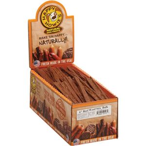 Happy Howies - Beef Woof Stix Bulk - Beef - 6 Inch Happy Howies - Beef Woof Stix Bulk - Beef - 6 Inch