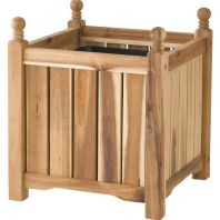 The Master Gardner - Lexington Planter Square - Natural - 16 Inch The Master Gardner - Lexington Planter Square - Natural - 16 Inch